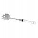 Jogo 2 Peças Para Salada 23,2cm De Aço Inox Com Cabo De Acrílico